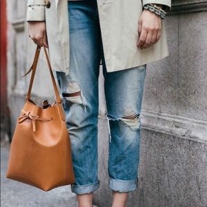 Mansur Gavriel bucket crossbody bag